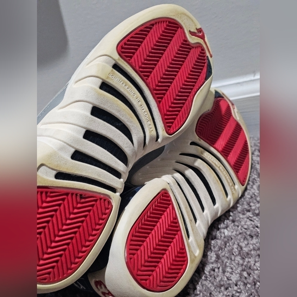 Nike Air Jordan RARE 12 Retro International Flight Blue Shoe youth 6.5. Vintage - Picture 8 of 16